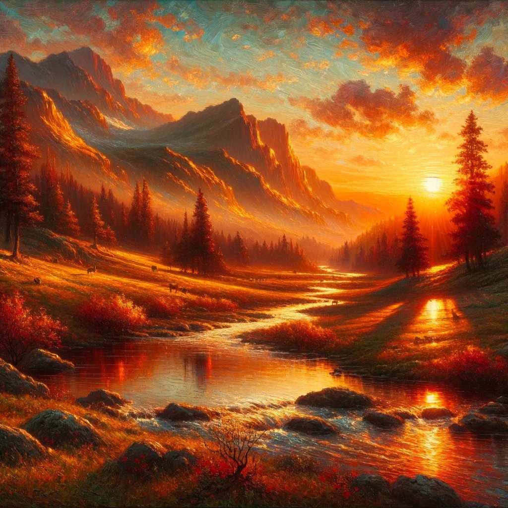 Seconda immagine generata dal prompt dettagliato